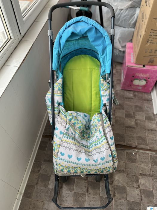 Продам санки коляску детский