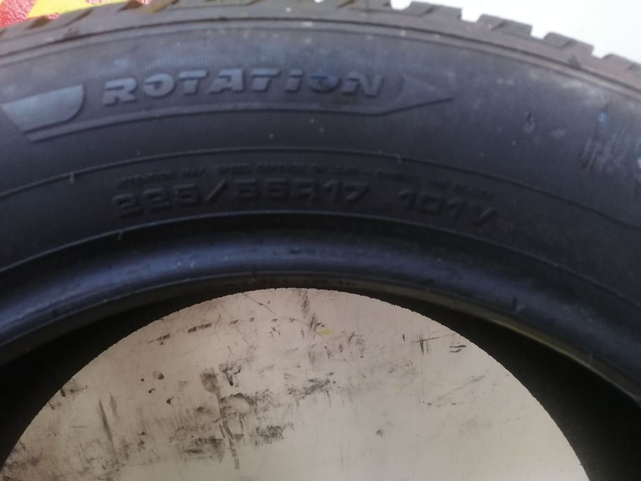 225/55/17 2 *Fulda iarna 101v dot 3822.   6,,69mm