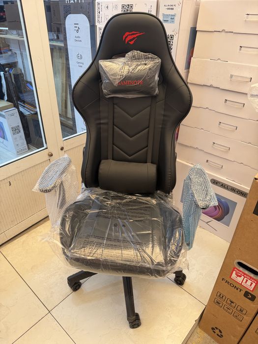 Игровое кресло Havit GC932 черно-красный и черный Gaming chair