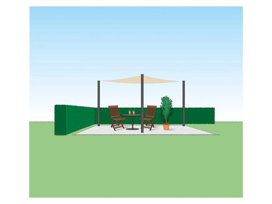 Слънцезащитно платно Сенник Триъгълен Чадър за градина тераса Тента