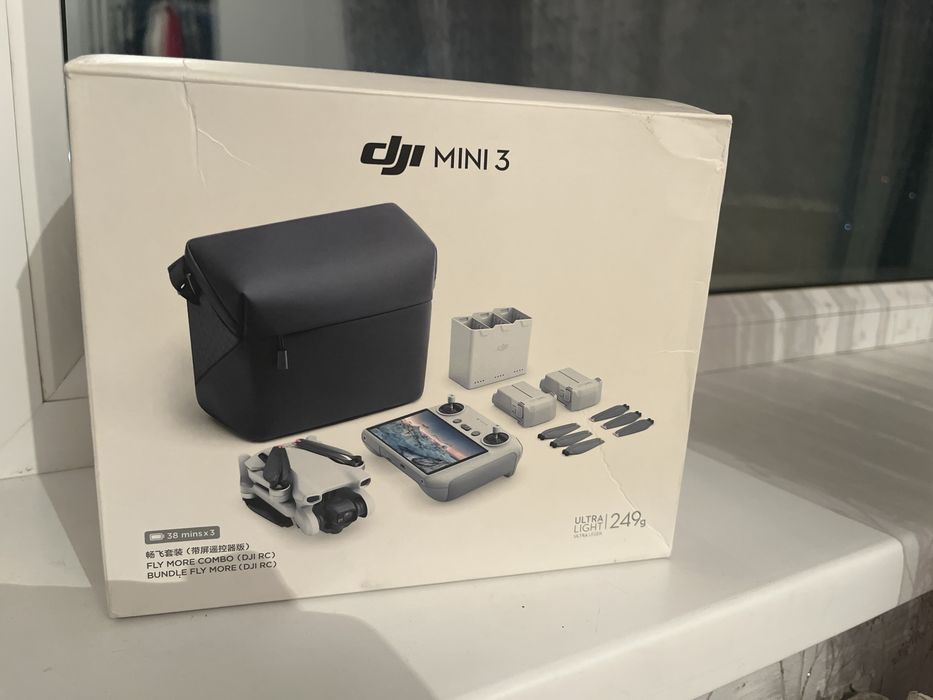 Экшн-камера Дрон dji mini 3 хорошее