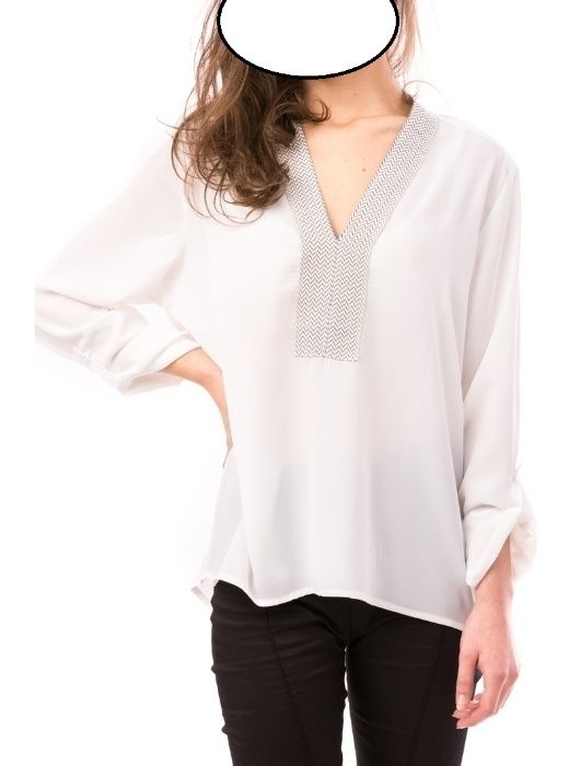 bluza cu decolteu in v