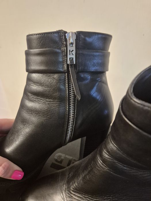 Кожени боти Karl Lagerfeld