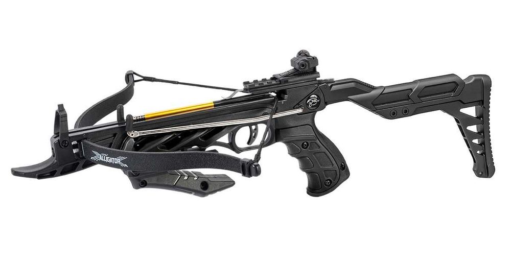 Мини пистолетен арбалет Man Kung Alligator MK-TCS1-G 80 lbs 184 fps
