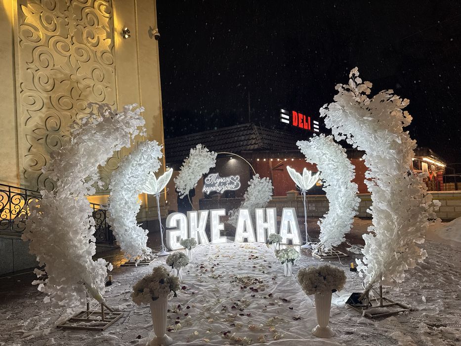 Happy brithday буква Ана Әке АНАШЫМ ӘКЕШІМ