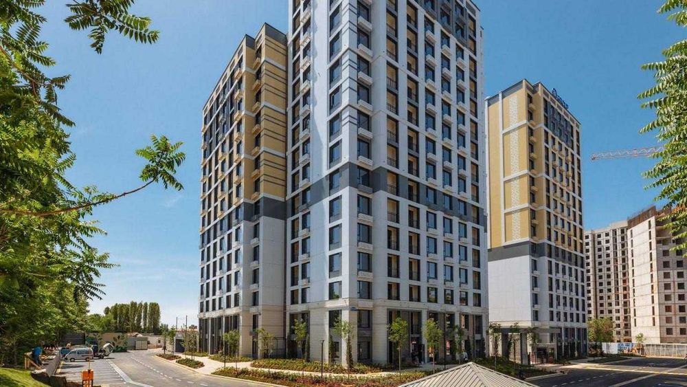 Продаётся 2к 57м² ЖК Botanika Saroyi | С кадастром! | 3 этаж