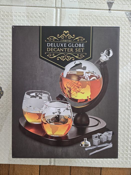 Комплект за уиски Deluxe Globe НОВ