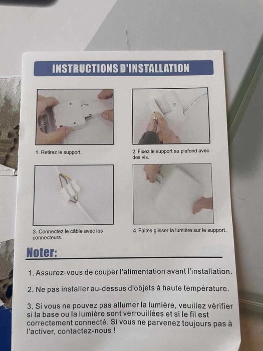 LED таванна лампа плафониера за баня - Водоусточив и икономичен IP44