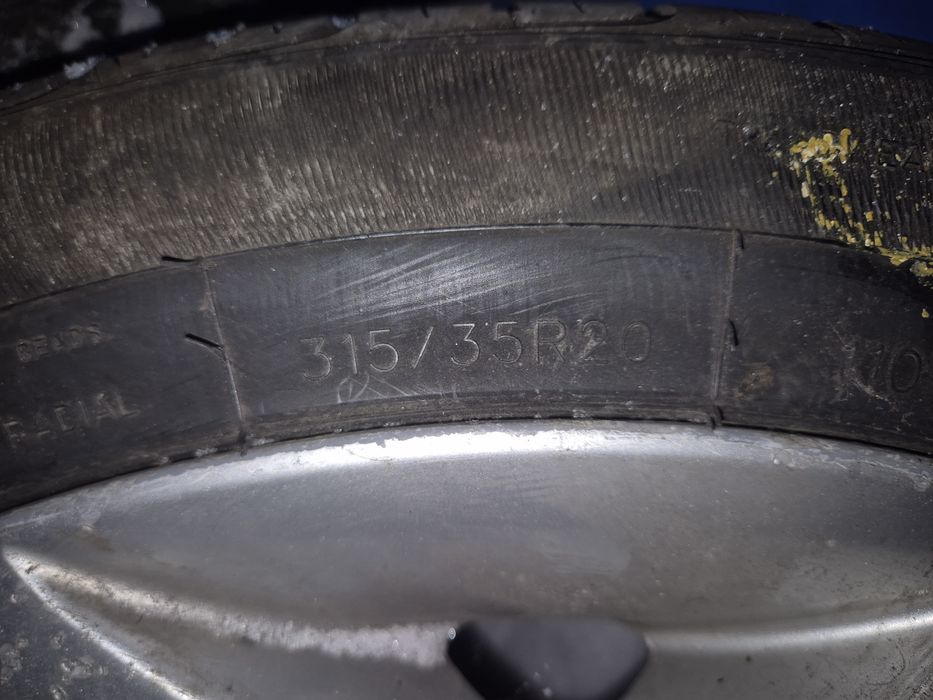 Диски с резиной 315/35/20