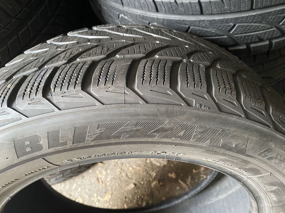 225/55/17 пара бу бриджестоун