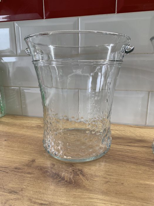 Стъклена шампаниера / Италия / 80-те