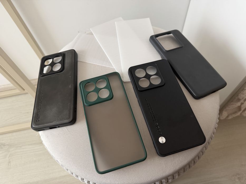 Husa si folie sticla Xiaomi 14T pro