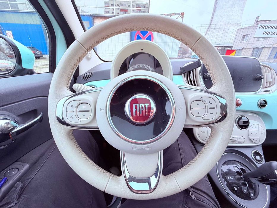 Vând Fiat 500 2017, cutie semi-automată, 80800km