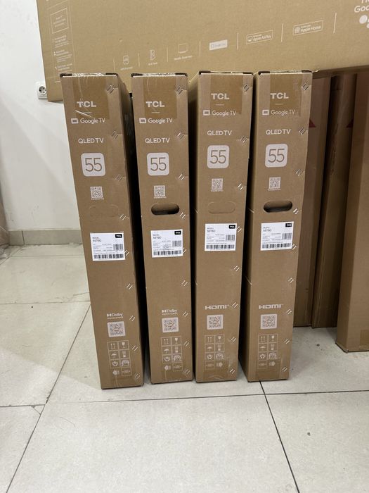Телевизор TCL 55 T6D QLED В продаже новая модель, бесплатная доставка.