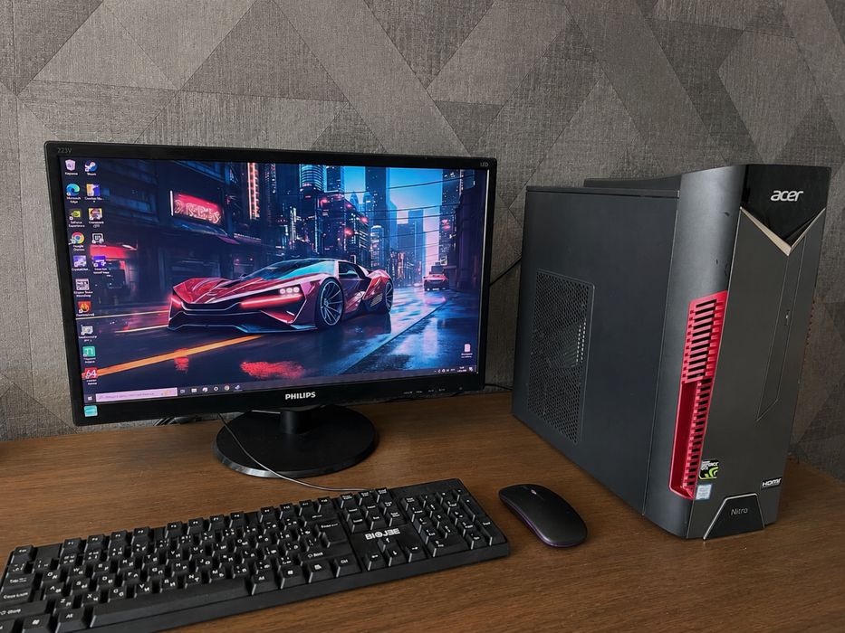 Игровой ПК i5-8400 / GTX 1060 6Gb / 12Gb DDR4 / SSD / Монитор 22”