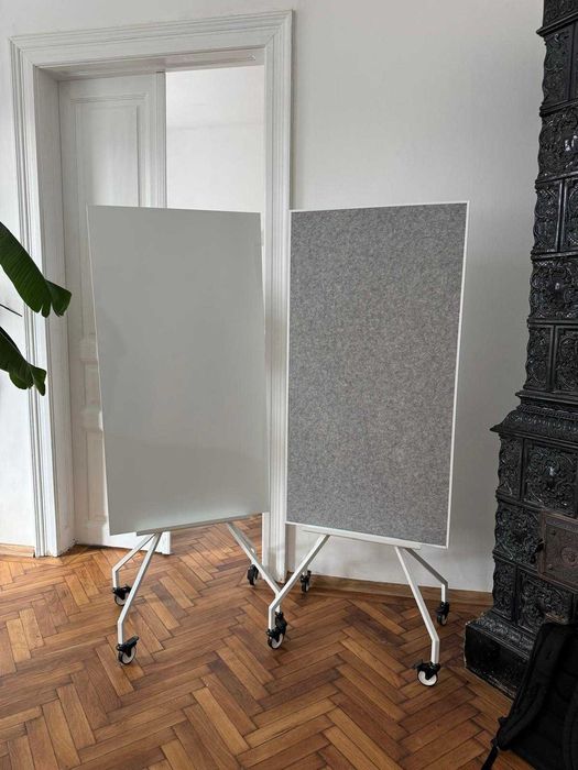 Birou IKEA, Scaun LÅNGFJÄLL, Masa MITTZON, Tabla scris ELLOVEN