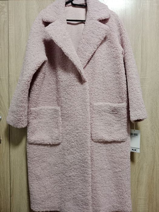 Шуба Тедди цвет пудра