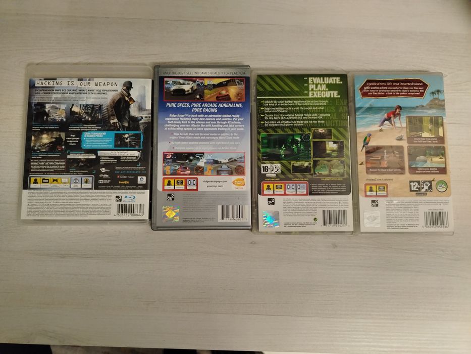 Продам игры ps3 и psp
