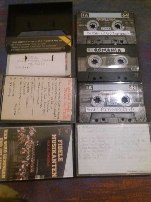 Casete audio inregistrate colectie ft vechi anii 1985 1990