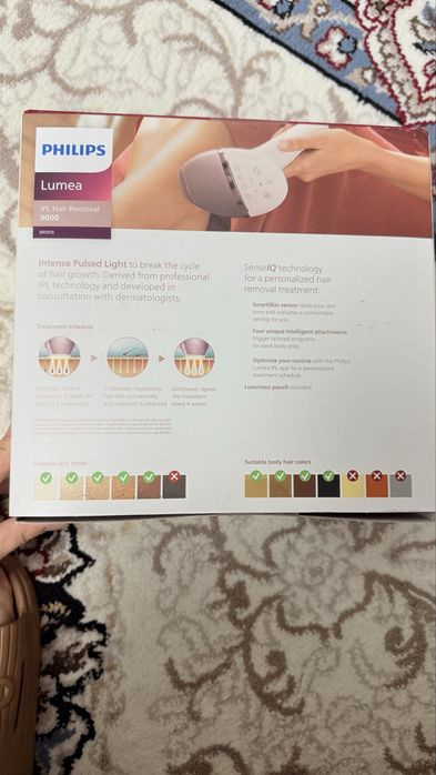Philips Lumea IPL 9000 SenseIQ (ORGINAL+1 Yil KAFOLAT)