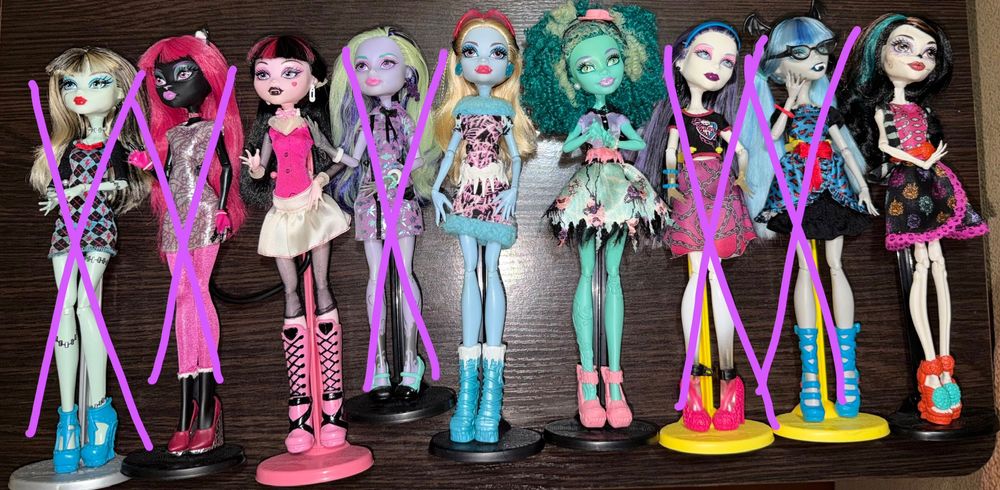 Куклы Монстр хай - Monster high и Эвер Афтер Хай-Ever after high