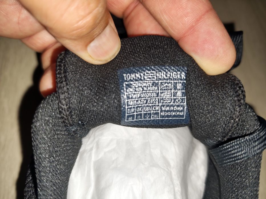 Tommy Hilfiger Signature Knitted Trainers M's, мъжки маратонки, обувки