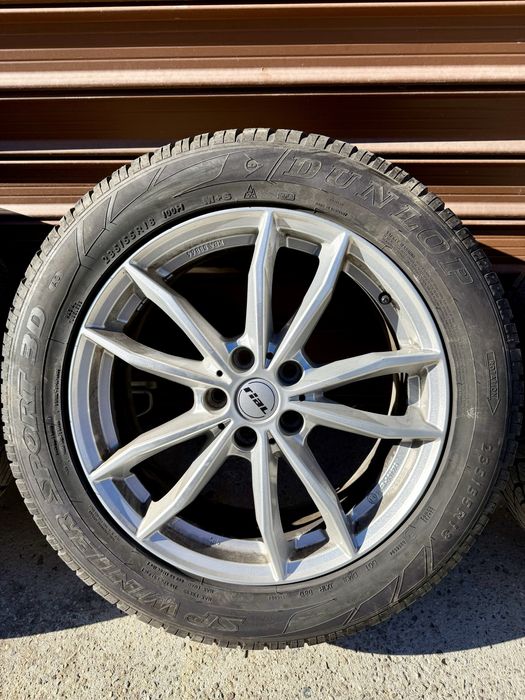Джанти 18” 5х112 RIAL Wheels със зимни гуми Dunlop 235/55/18 is