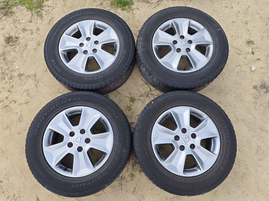 4x Jante Originale din Aluminiu de Dacia Duster pe 16"