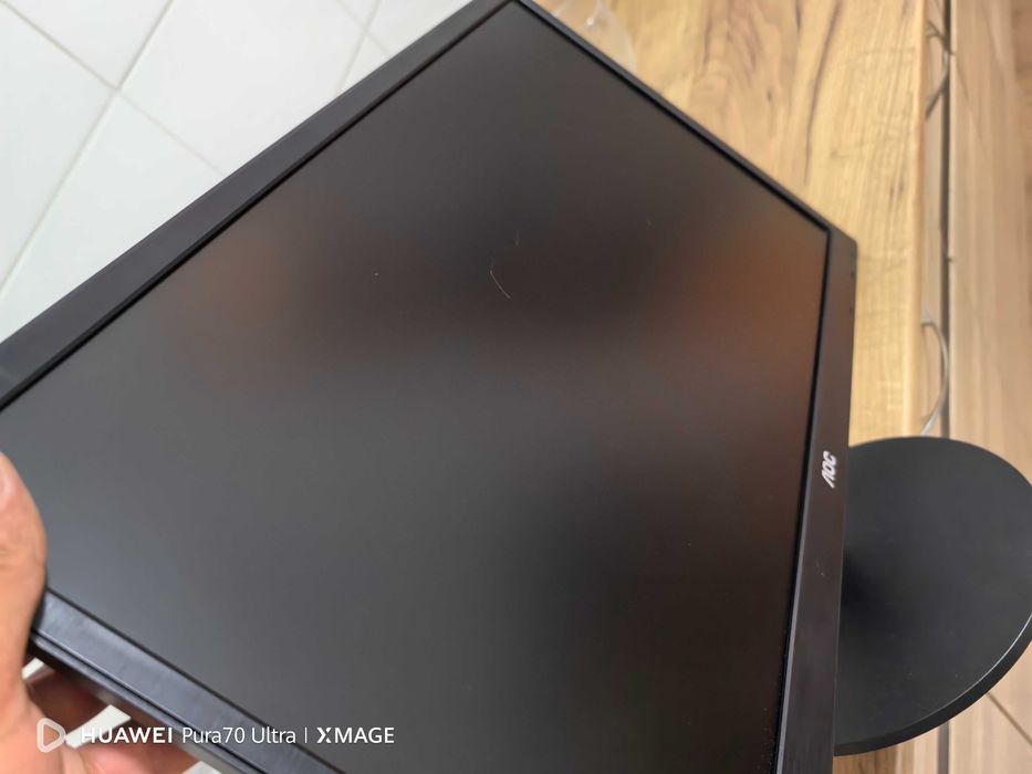 Monitor LED AOC 24", Wide, Full HD, DVI, Negru, E2470SWDA
