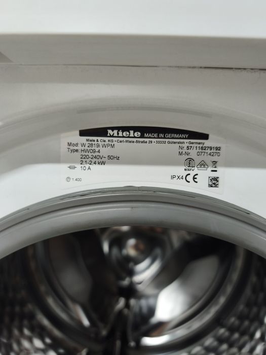 Пералня за вграждане MIELE  W 2819