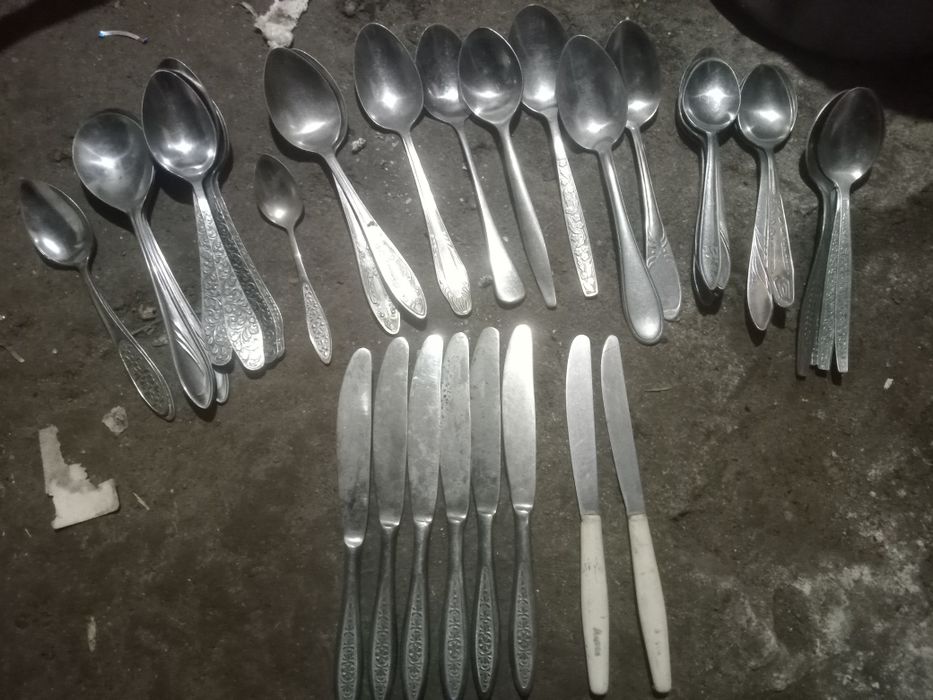 Капкир, чумич ва кошиклар сссрники