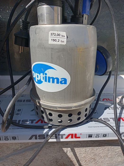 Продавам помпа за изпомпване на вода ОПТИМА MS