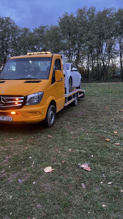 Se vinde  auto platforma Mercedes sprinter Ba14