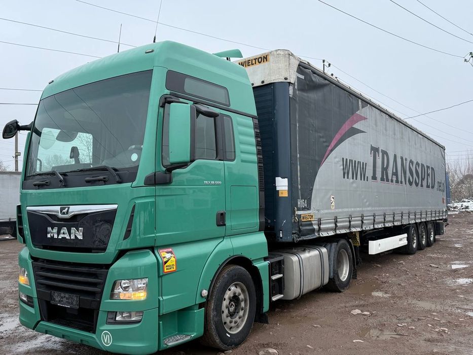 MAN TGX 18.500 + WIELTON прицеп Сотилади