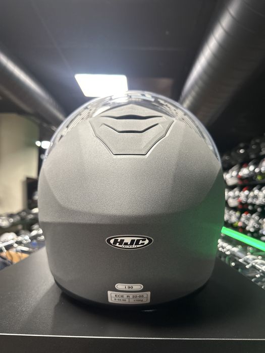 Преоценена каска HJC i90 модулна висок клас вградени слънчеви очила