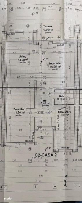 Casă de vanzare în Triplex 123 mp Utili+POD  Comision 0%