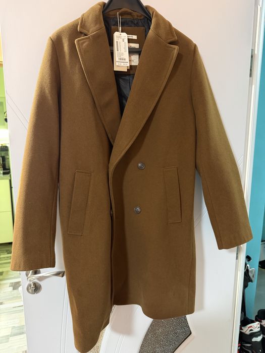 Ново мъжко палто Tom tailor със съдържанке на вълна