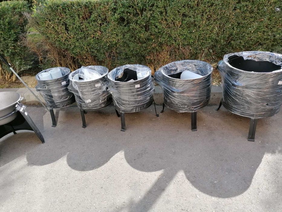 Sobă cu burlane + ceaun fontă 16 L Promo 429  lei