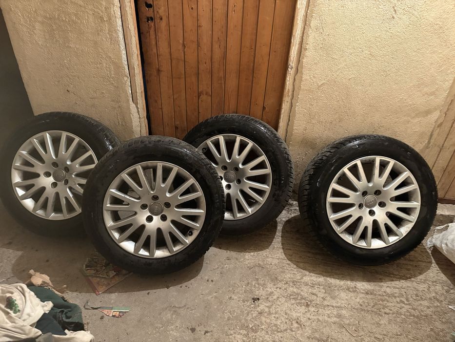 Зимни гуми 225/55/R17 с джанти