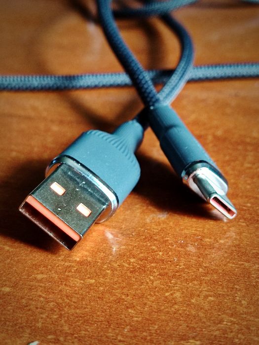 Кабель USB type-c быстрая зарядка.