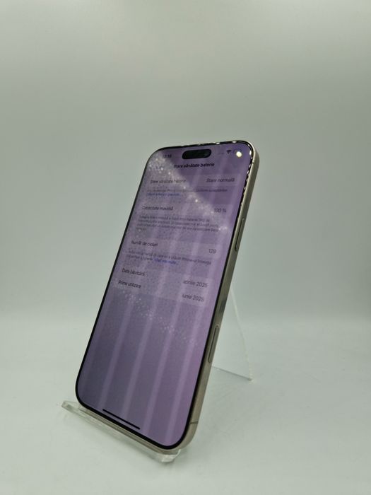 Oferta / IPhone 16 Pro Max 256GB 100% 129 Cicluri #50675