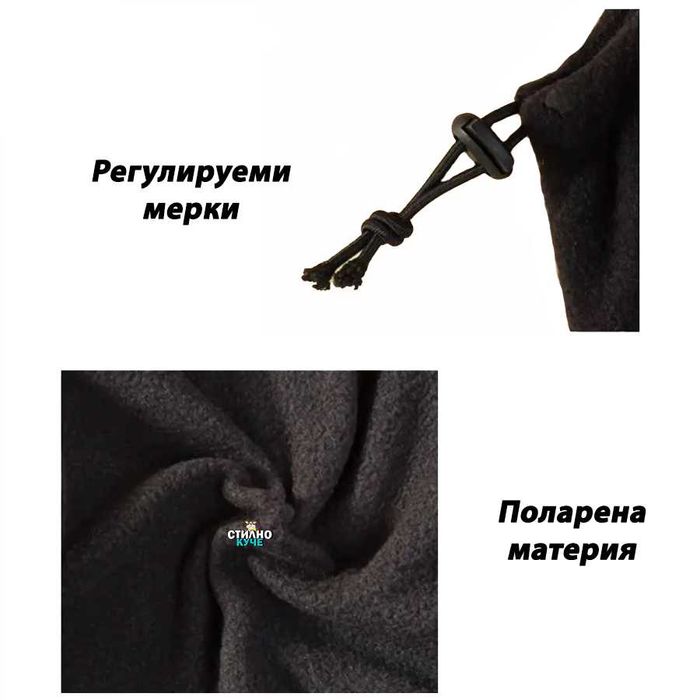 2 в 1 Зимен шал и шапка за домашен любимец Зимен шал и шапка за куче