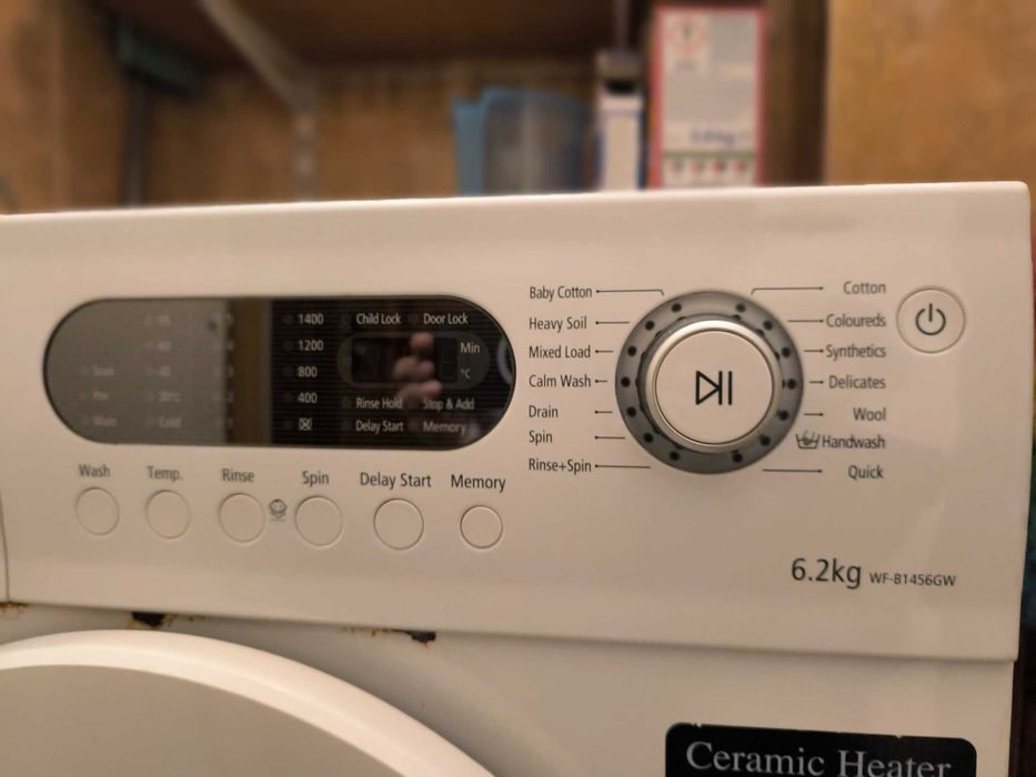 Пералня Самсунг 6.2кг с керамичен нагревател