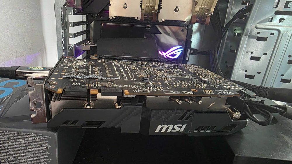 Placa video MSI GTX 1070 Aero ITX