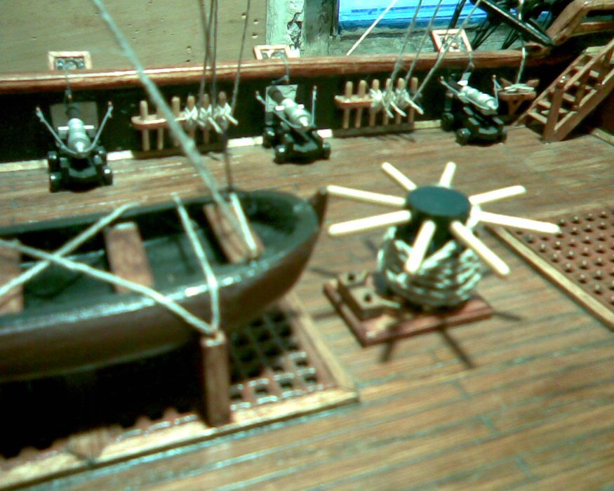 Копия парусного корабля Петра I