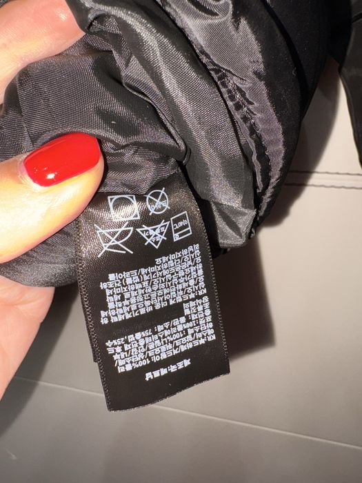 Geacă L The North Face negru neagră Nouă nepurtată  Newma