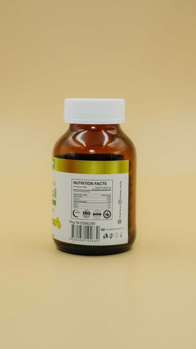 Black seed oil capsules 500мг № 120 в стеклянной банке