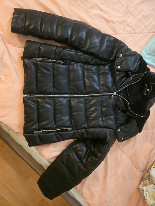 Кожено яке манго