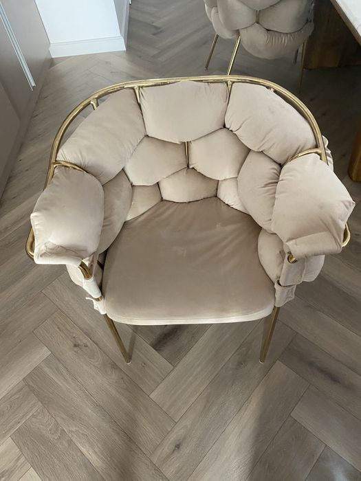 6 bucati scaune living impletite