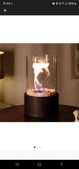 Преносима камина